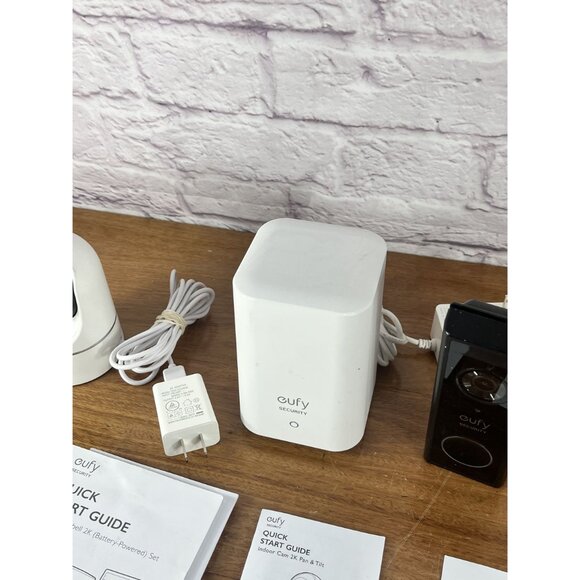 Eufy Wireless Video Doorbell 2K Security Camera T8210 + Home Base T8010 + T8410X - Picture 9 of 16